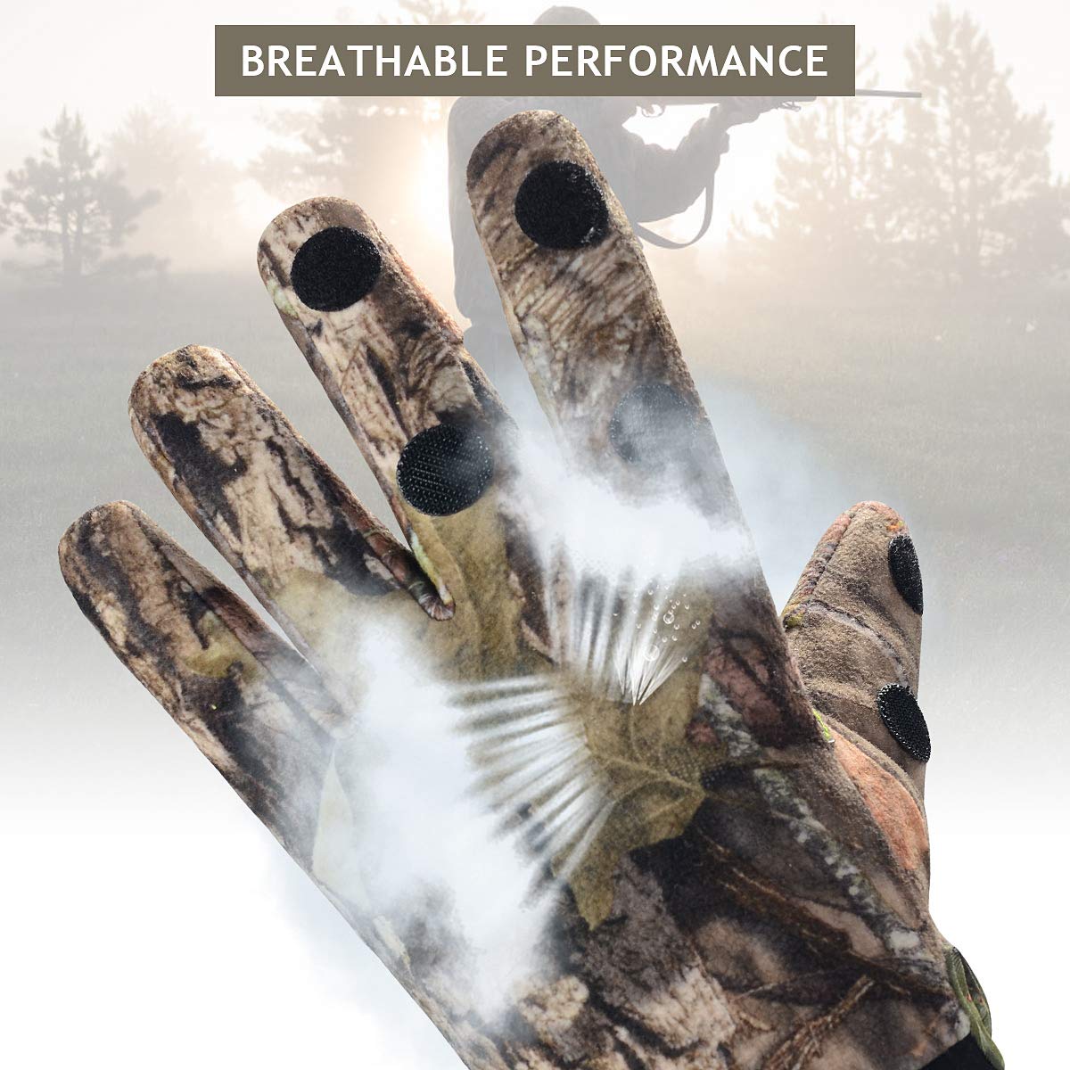 Full Finger/Fingerless Adjustable Hunting gloves