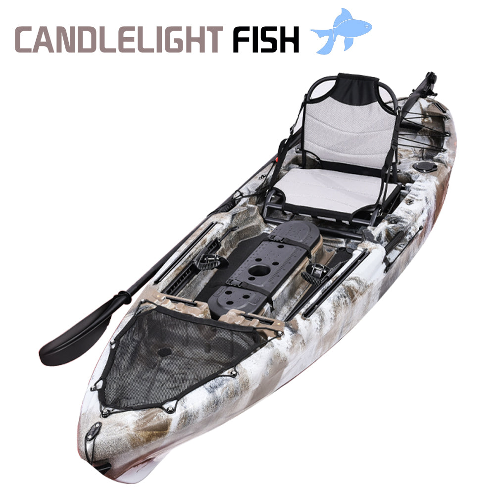 WIN.MAX Candlelight Fishing Kayak with 1 Combi Paddle