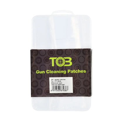 Gun Cleaning Patches For .177-.22cal 600 pcs