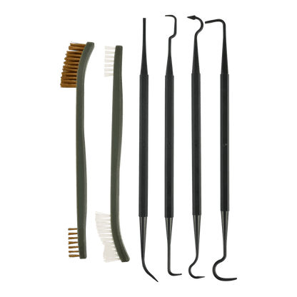 Gun Cleaning Tools Combo Pack 6 In 1 Kit