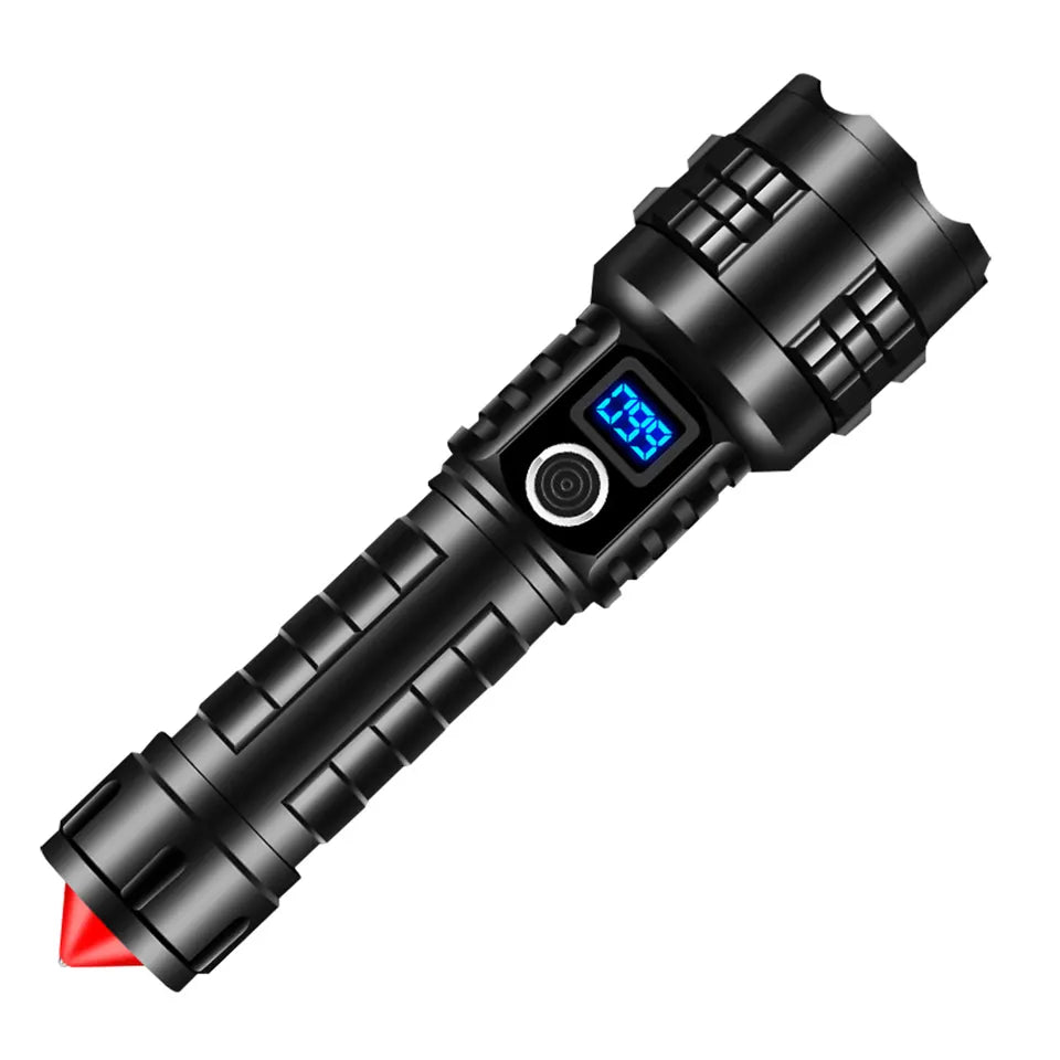 Multifunction Rechargeable LED Flashlight