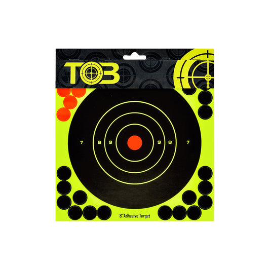 TOB 10PCS Type-A Shooting Self Adhesive Rifle Targets Splatter Reactive Target Paper And Hunting Target Sticker 8"*8"