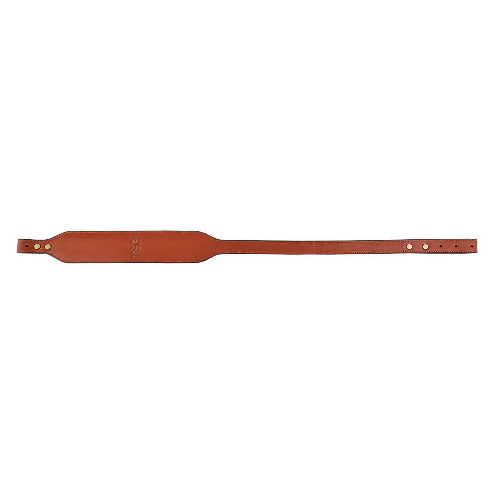 TOB Orange Leather Rifle / Shotgun Sling