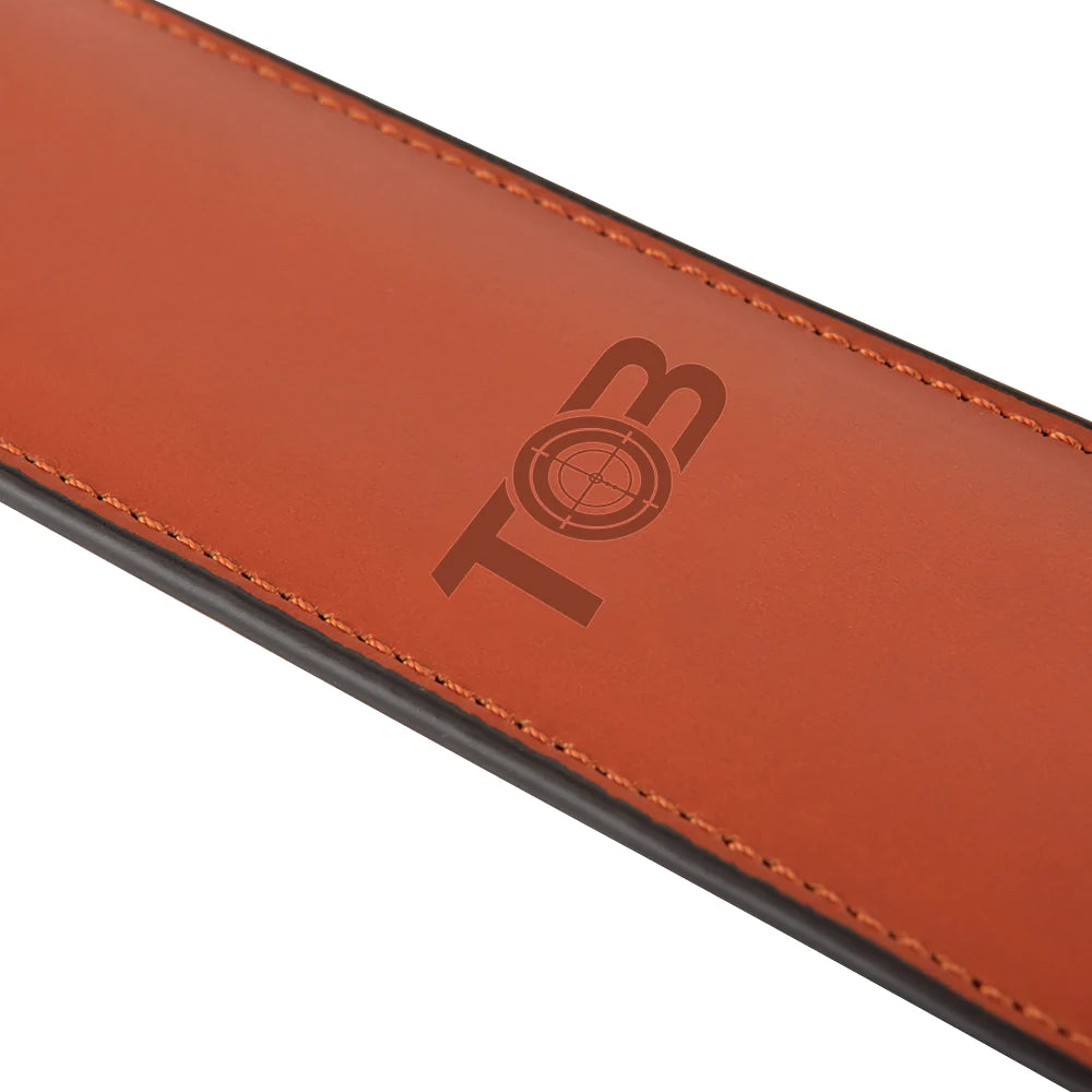 TOB Orange Leather Rifle / Shotgun Sling