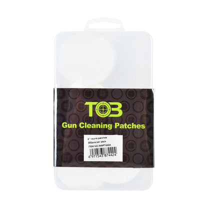 Gun Cleaning Patches 300 pcs For .270, .30, .338, .357,. 38cal