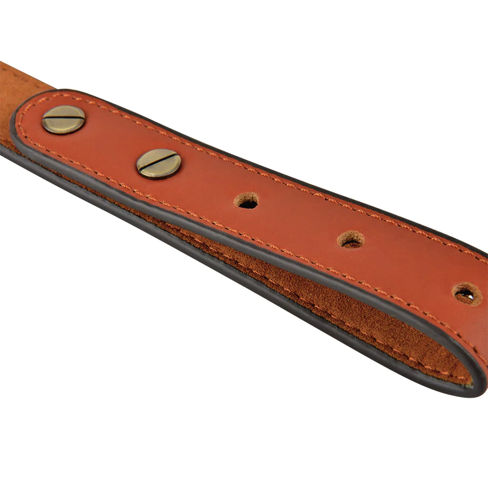 TOB Orange Leather Rifle / Shotgun Sling