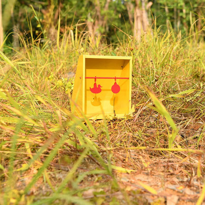 Pellet Trap With Spinning Metal Targets