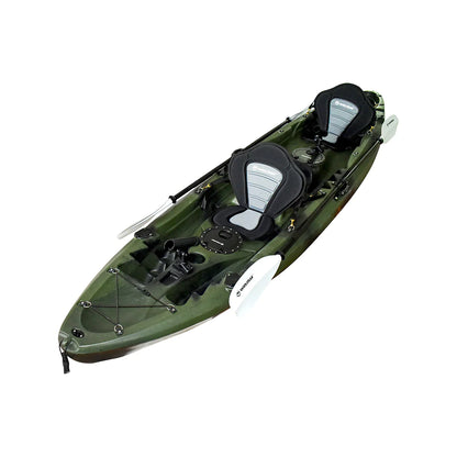 WIN.MAX Whale Family 2 Person Fishing Kayak with 2 Combi Paddle