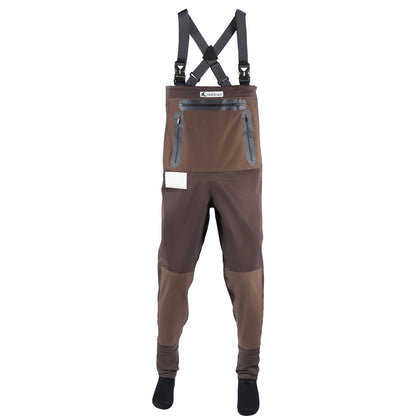 Breathable Stocking Foot Waterproof  Fishing Wader for Men and Women